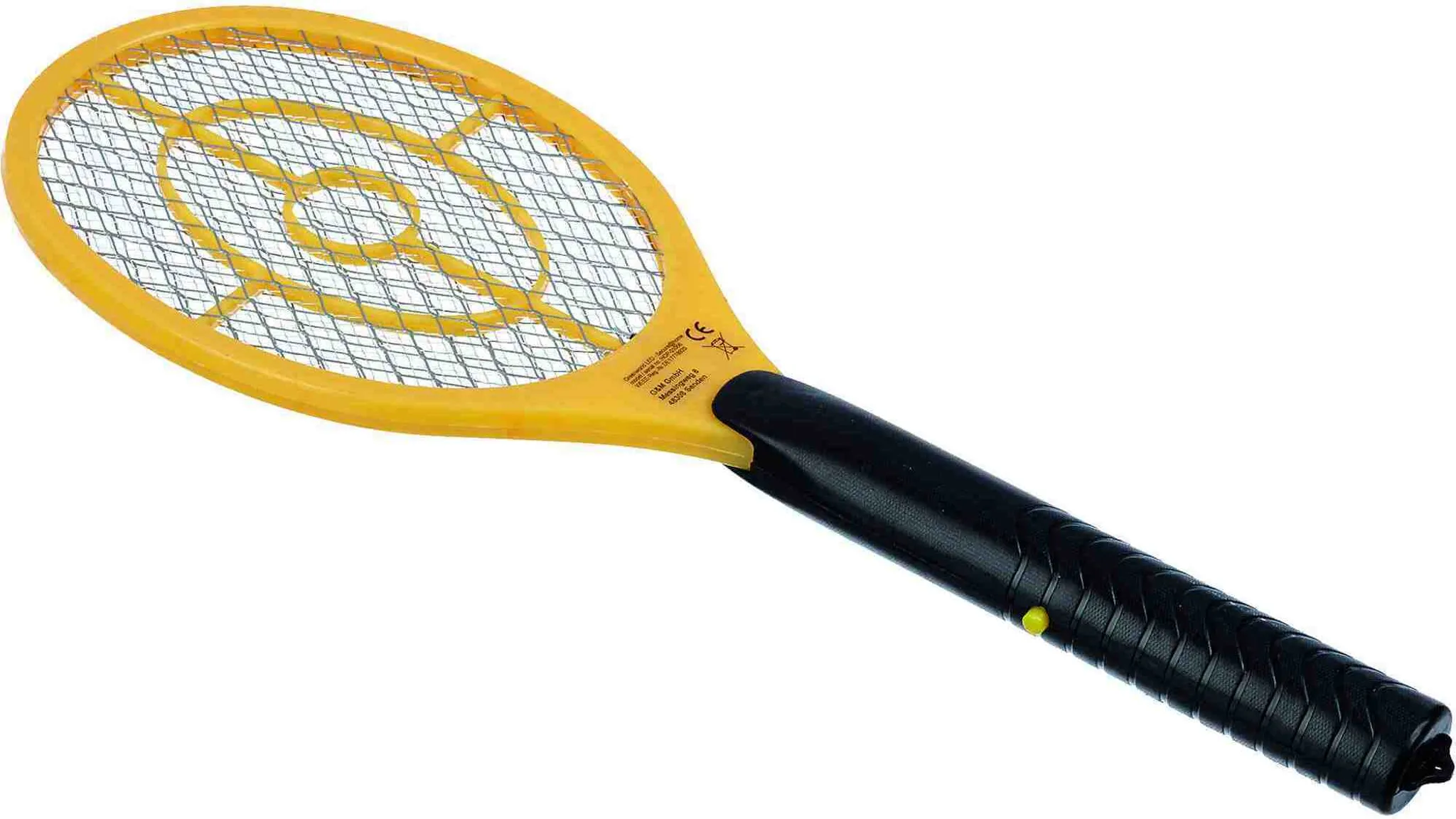 Elektrische Insektenklatsche – Gelb, für Haushalt & Outdoor