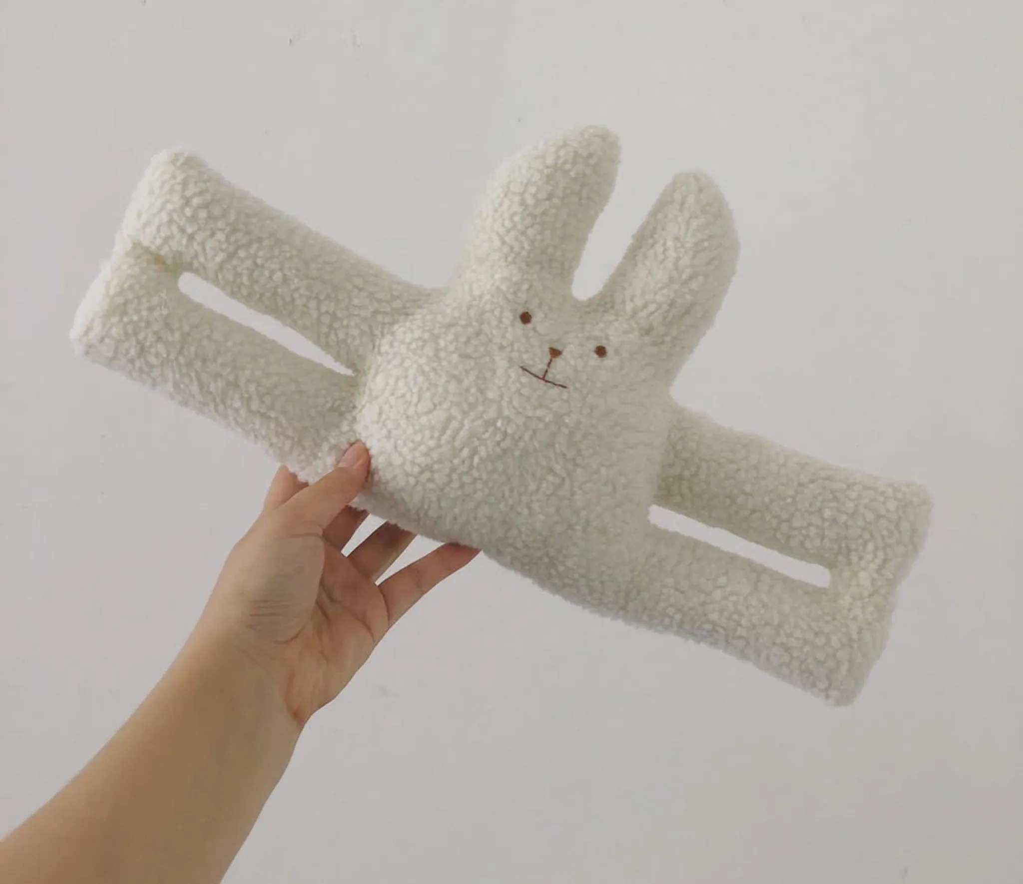 Türstopper mit Cartoon-Bär • Weicher Fingerklemmschutz für Kinder • Türbehang