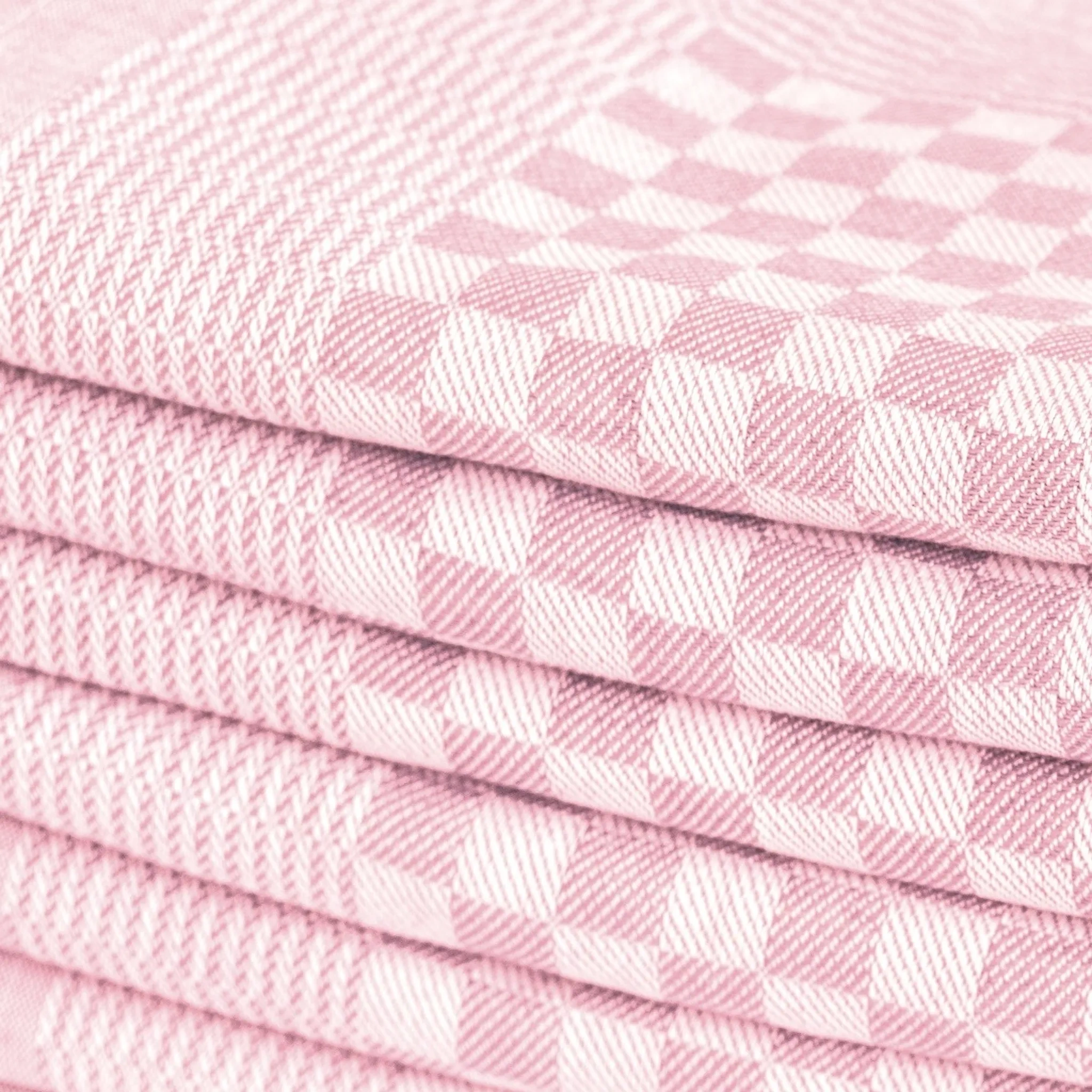 Müskaan Luxus Grubentuch – Rosa, Halbzwirn 50×70 cm, 100 % Baumwolle